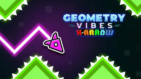 Geometry Vibes X-Arrow - 人気の無料ヘビゲーム
