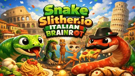 スネーク・スリザリオ:イタリアン・ブレインロット - 人気の無料ヘビゲーム