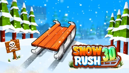 Snow Rush 3D - 人気の無料ヘビゲーム